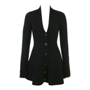 Aubrey Wool Knitted Cardigan Dress